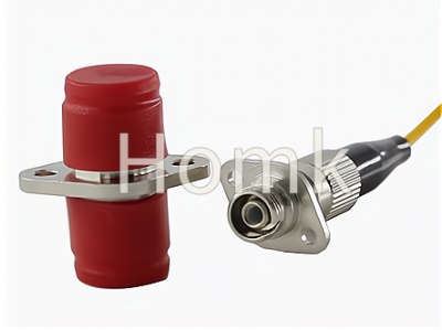Diamond type FC fiber adapter