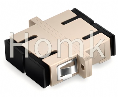 SC DX MM Fiber Optic Adapter