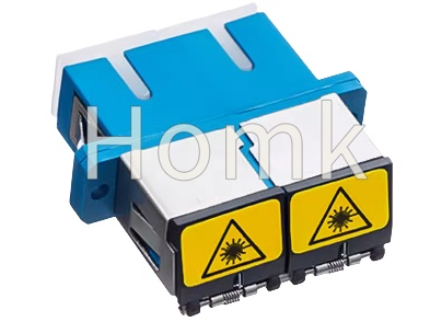SCPC Fiber Adapter Duplex with Cover