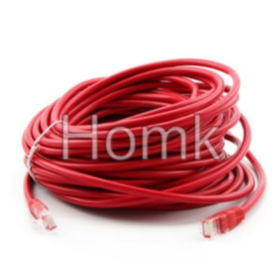 15Meters Cat5e Fiber Optic Network Patch Cord