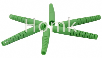 Green hollowed-out connector boot
