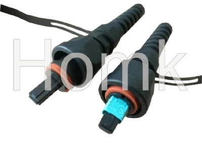 ODVA MPO Fiber Waterproof Patch Cord connector