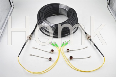 ODC outdoor fiber optic patch cord assembly protected branch cable for 3G/4G base station