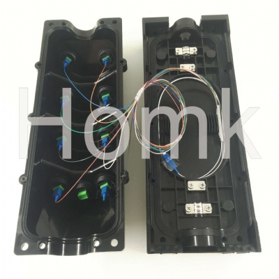 Outdoor waterproof H-Connector MiniSC connector in FTTX outdoor IP68 waterproof Optical Terminal distribution box
