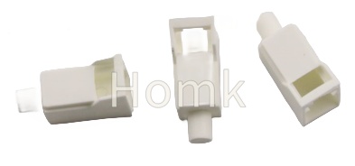 ​White Ivory LC fiber uniboot connector