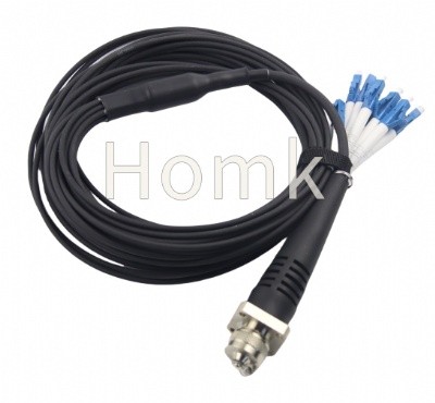 ODCAPC MPO -LC 12 core patch cord waterproof connector