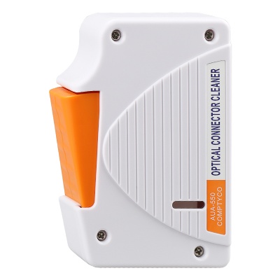 Optical fiber cleaning box