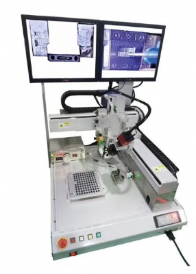 Automatic Glue Dispensing Machine for MPO Patch Cord(HK-G100M)