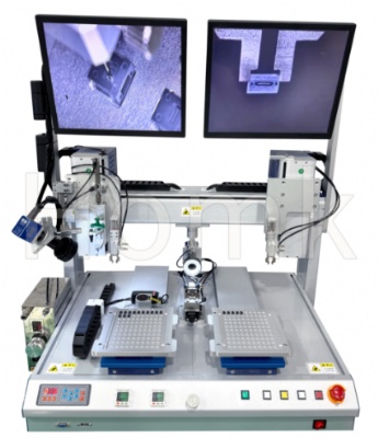 Automatic Glue Dispensing Machine for MPO Patch Cord(HK-G100M) Automatic Glue Dispensing Machine for MPO Patch Cord(HK-G100M)