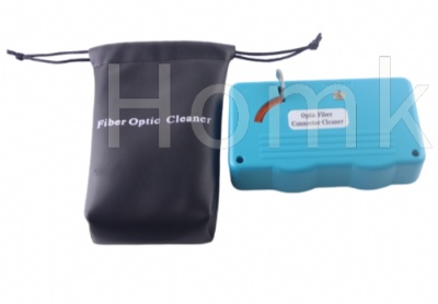 Optical fiber cleaning box