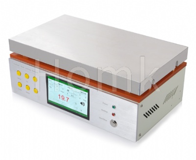 Flat plate staged heating curing oven Flat plate staged heating curing oven