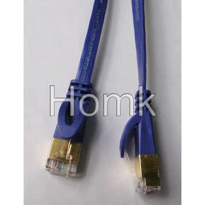 4 Pairs Gold Plated RJ45 Shielded SSTP CAT7 32AWG