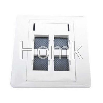 4 port fiber optic panel