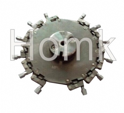 MPO APC fiber polishing jig