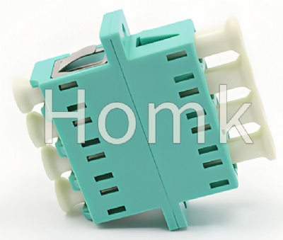 LC fiber adapter Quadruple