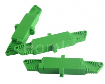 E2000/APC fiber adapter
