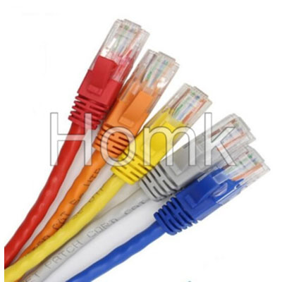 Colorful Fiber Optic Network Patch Cord cat5