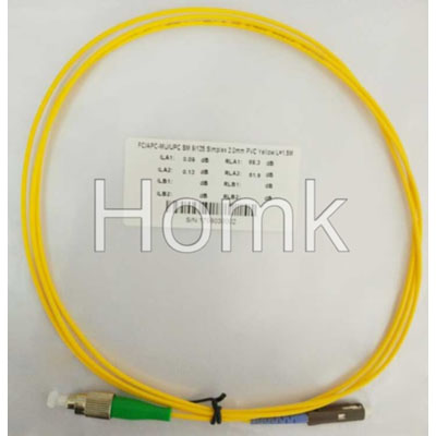 FC/APC-MU/UPC SX SM Standard Patch Cord