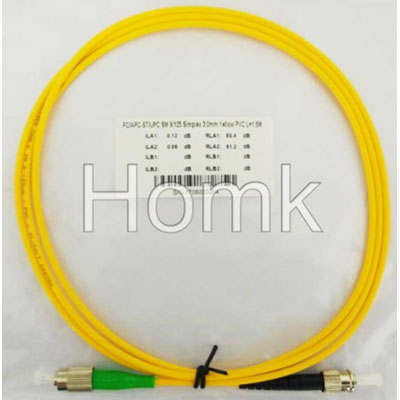 FC/APC-ST/UPC SX SM Standard Patch Cord