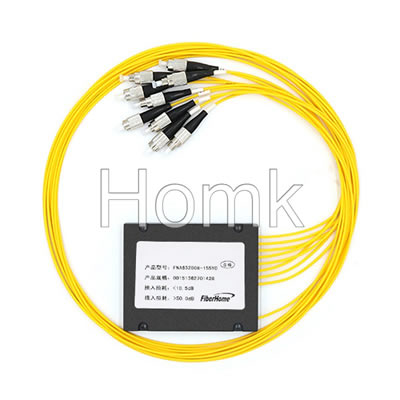 FCPC 1*8 Single mode Fiber Optical Splitter
