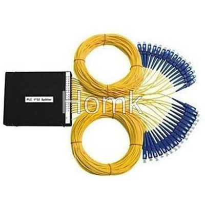 Fiber Optic 2x32 PLC Splitter