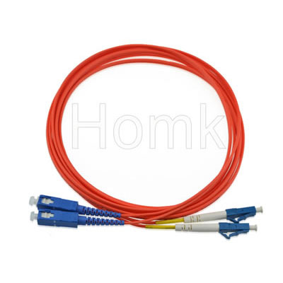 Fiber optic patch cord (SCPC-LCPC MM DX)