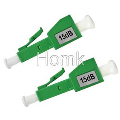 LC/APC 15dB fiber attenuator