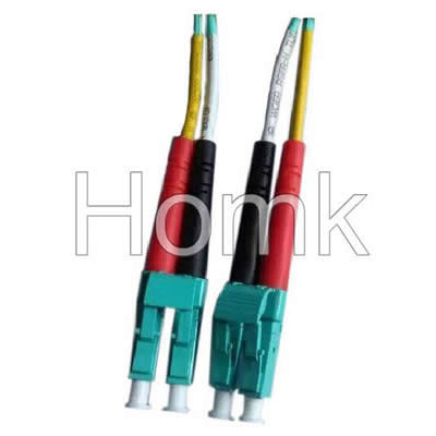 LC Fiber Patch Cord SM DX Red And Black Boot