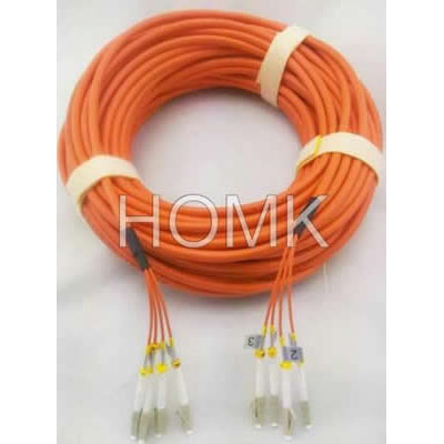 LC-LC 4 core Multimode Fanout Patch Cord
