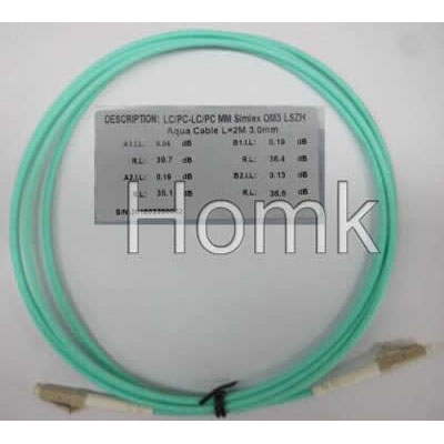 LC-LC SX MM OM3 Standard Patch Cord