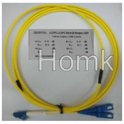 LC-SC DX SM Flat Cable Standard Patch Cord