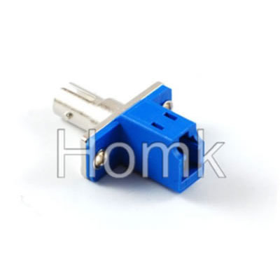 LC-ST SM SX Hybrid Fiber Optic Adapter