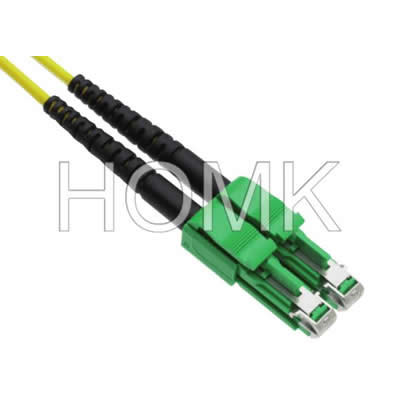 LX.5/APC Duplex Fiber Optic Patch Cord