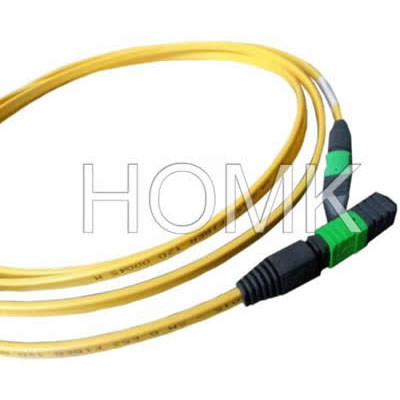 MPO APC Flat Cable Patch Cord