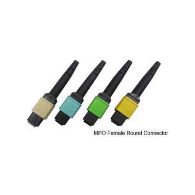 MPO Female Round Fiber Optic Connector