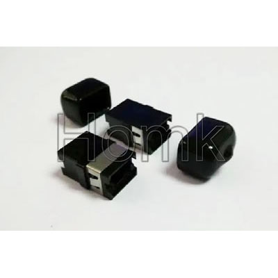 MPO Optical Fiber Black Adapter