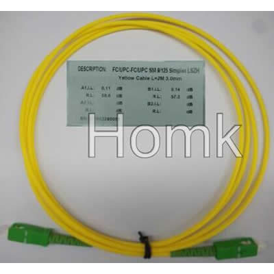 SC/APC-SC/APC SX SM Standard Patch Cord