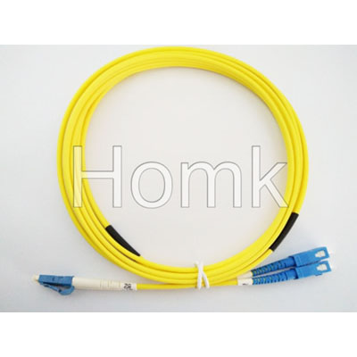 SC/UPC-LC/UPC SM Duplex 3.0mm Fiber Patch Cord