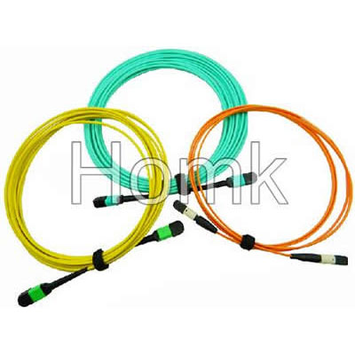 SM MM OM3 MPO fiber patch cord