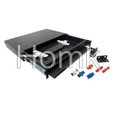 Sliding rack-mounted Terminal box