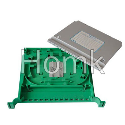 Splice Tray in Distribution Frame
